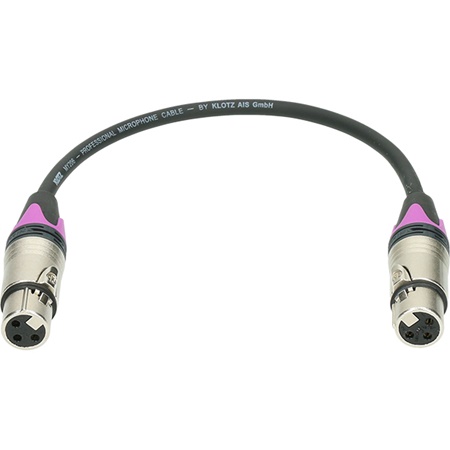 Cordon adaptateur stéréo XLR 3 femelle - XLR 3 femelle KLOTZ CABLES