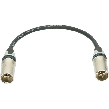 Cordon adaptateur stéréo XLR 3 mâle - XLR 3 mâle KLOTZ CABLES