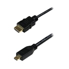 Cordon StarTech HDMI High Speed + Ethernet mâle - Micro HDMI mâle - 1m