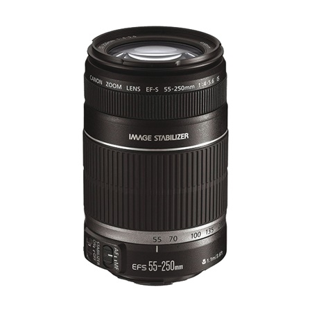 Objectif zoom polyvalent CANON EF-S 55-250mm f/4-5.6 IS STM