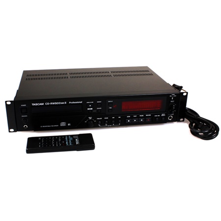 Lecteur / graveur CD Tascam CDRW900SX - fonction auto-pause