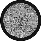 Gobo GAM n° 916 Mayan Maze - Taille A (100 mm)