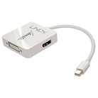 Adaptateur Mini DisplayPort/Thunderbolt mâle - HDMI/DVI-D/DP femelle