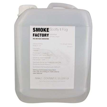 Liquide à fumée pour SCOTTY2 Smoke Factory - bidon de 5l