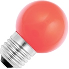E27DEC1N-H-GUIRLR - Lampe LED balle de golf Rouge 1W E27 60lm 20000H - BE1ST PRO