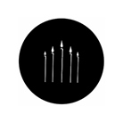 Gobo GAM 361 Candles - Taille B (86 mm)