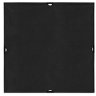 SCRIMJIM-S-NOIR - Toile noire matte pour cadre WESCOTT Scrim Jim Cine 4'x4' Small