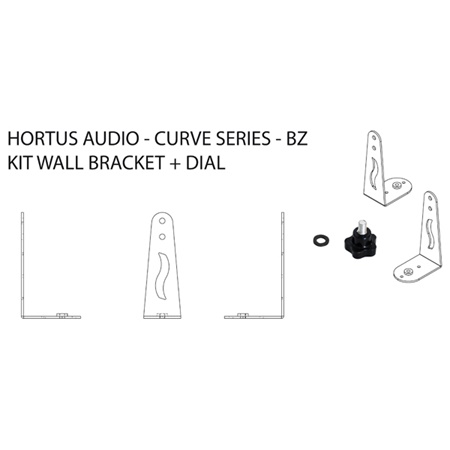 Lyre d'accroche pour enceinte BZ5 Hortus Audio