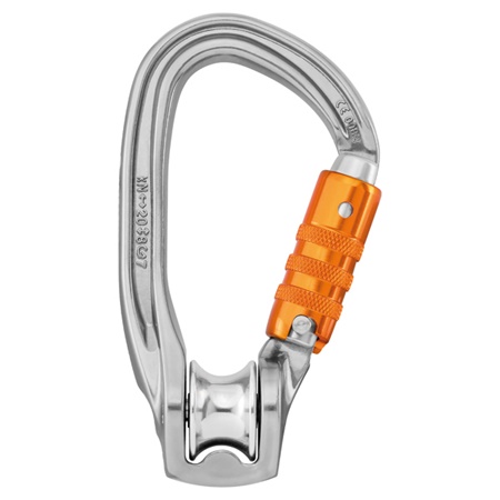 Mousqueton avec poulie PETZL Rollclip Z Triact-Lock