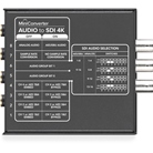 Convertisseur Blackmagic DesignMini Converter Audio vers 6G-SDI UHD 4K