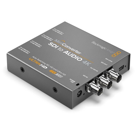 Convertisseur Blackmagic Design Mini Converter 6G-SDI vers Audio 4K
