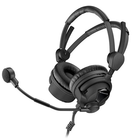 Combiné micro-casque broadcast professionnel Sennheiser HMD26-II