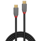 Cordon USB 3.1 type C mâle/mâle - Long. : 50cm - Noir LINDY