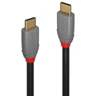 CA-USBCMM-1 - Cordon USB 3.1 type C mâle/mâle - Long. : 1m - Noir LINDY