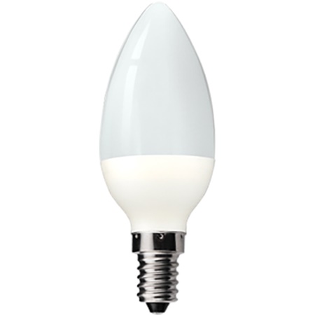 Lampe LED flamme dépolie 5W E14 2700K 400lm 20000H - KOSNIC