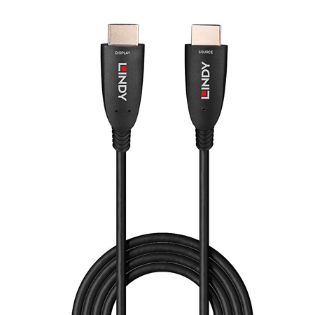 Cordon Optique actif LINDY HDMI Ultra Speed ultra flexible - 50m - 4K 