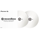 Paire de vinyle de contrôle Rekordbox DJ blanc Pioneer DJ
