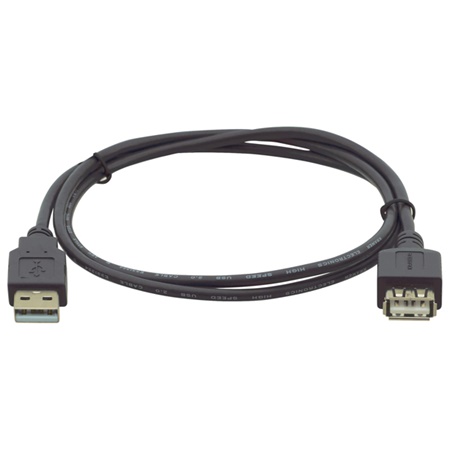 Cordon USB 2.0 modèle A mâle-A femelle KRAMER C-USB/AAE-10 - long. 3m