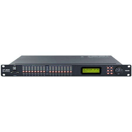 Processeur de diffusion numérique 96kHz USB/Ethernet 8IN/8OUT XP8080