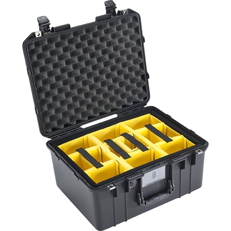 Séparateurs classiques en Velcro pour valise PELI Air 1557 - Jaune