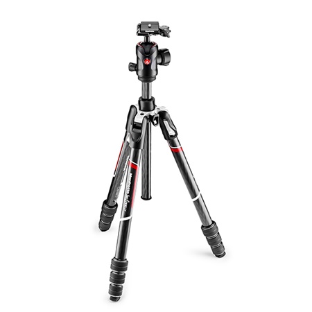 Kit trépied photo carbone Befree GT MANFROTTO MKBFRTC4GT-BH