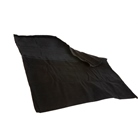Drapeau WESTCOTT noir cadre en acier pliant - Dim. (LxH) : 45 x 60cm