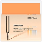GELPACK-ZIRCONWL - Filtre gélatine LEE FILTERS Zircon Warm LED Pack