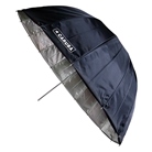 Parapluie Réflecteur Argenté/Silver CARUBA - Diamètre : 130cm