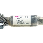 Elingue câble acier 10mm - gaine transparente - CMU 1T - 1,6m RIGLIFT