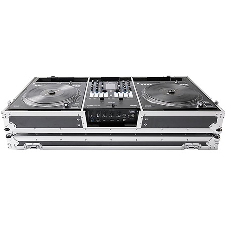 Flight case Magma pour 2 platines vinyle + mixeur battle