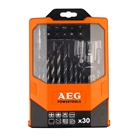 AEG-COF30P - Coffret d'accessoires 30 pièces perçage et vissage- AEG