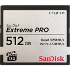 CFAST2-0-EXP-512 - Carte mémoire CFast 2.0 SANDISK Extreme Pro - 512Gbit - 525Mb/s