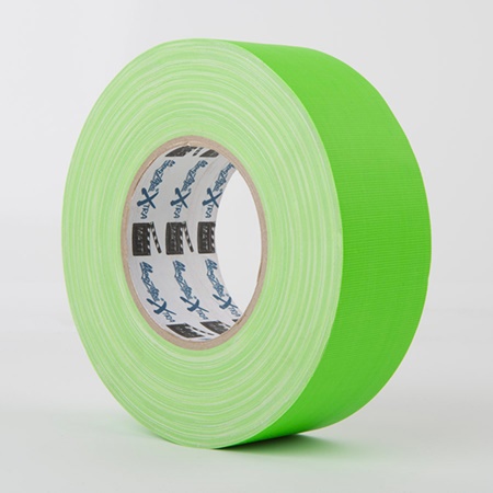 Gaffer professionnel MAGTAPE XTRA Matt - 50mm x 50m Vert Fluo