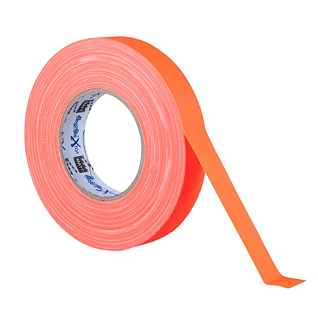 Gaffer professionnel MAGTAPE XTRA Matt - 25mm x 50m Orange Fluo