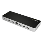 Docking Station StarTech USB-C pour PC portable HDMI DP USB RJ45