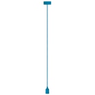 Luminaire à Suspension en cordage avec douille E27 - Bleu - VELLEMAN
