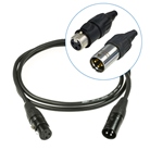 Cordon DMX avec connecteurs Neutrik XLR 3 TOP IP65 longueur 20m