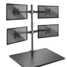 Support de table à clamper LINDY pour 4 écrans LCD 17 à 28''