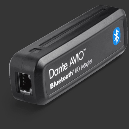 Adaptateur AVIO Bluetooth vers DANTE 2X1