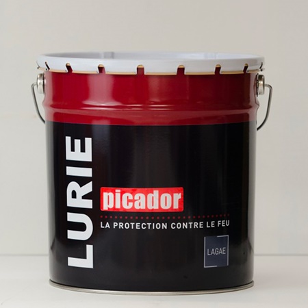 Peinture de finition noire acrylique mat pour Luribois'O - Pot de 4L