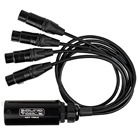 Soundtools CAT TAILS - Ethercon vers 4 x XLR 3pts femelle