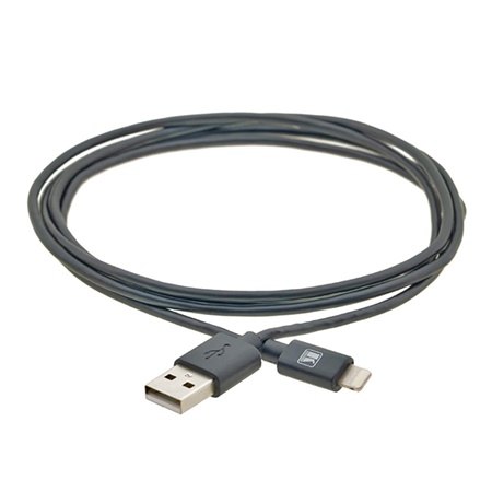 Cordon USB KRAMER Lightning pour iPod, iPhone et iPad - Long. 90cm