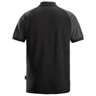 Polo polyester/coton Snickers Workwear - Noir/Gris - Taille M