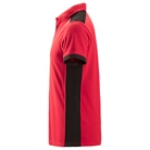 Polo polyester/coton Snickers Workwear - Rouge/Noir - Taille XS