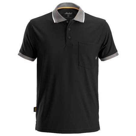 Polo à manches courtes 37.5® Snickers Workwear - Noir - Taille L