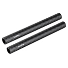 Lot de 2 tiges SmallRig Rod en fibre de carbone diamètre 15mm - 15cm