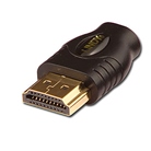 Adaptateur LINDY Micro HDMI femelle - HDMI mâle dorée 