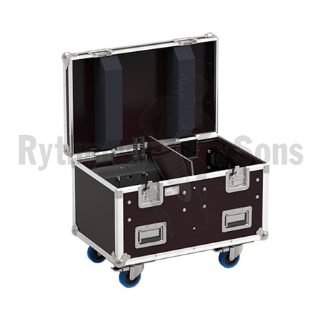 Flight-case type malle Rythmes et Sons pour 4 palans Verlinde SR1