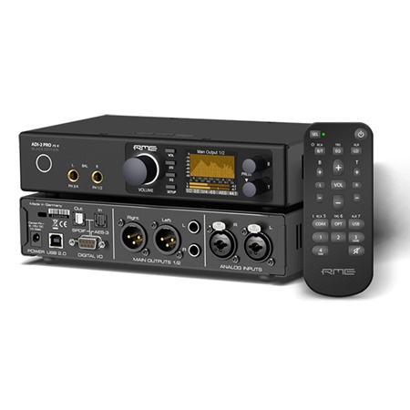 Convertisseur AN/NA professionnel PCM 768 kHz ADI-2 PRO black Ed RME