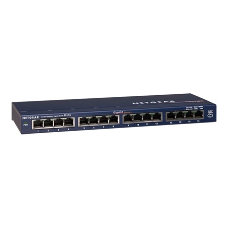Switch Ethernet 16 ports Gigabit NETGEAR GS116